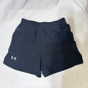 Under Armour Running Training Shorts Brief Lined Sz S Fitted